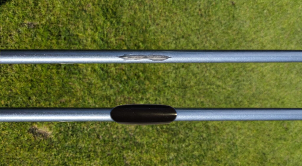 beschadiging shaft sspro main beschadiging shaft met ShaftSaverPro