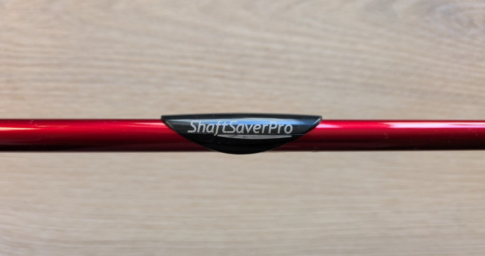 nieuw logo op shaft