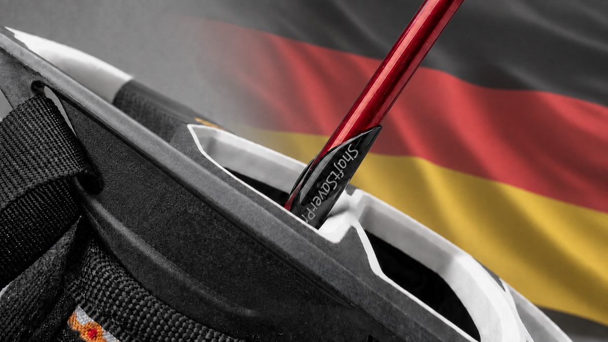 ShaftSaverPro schützt Graphitschäfte vor Verschleiß im Golfbag
